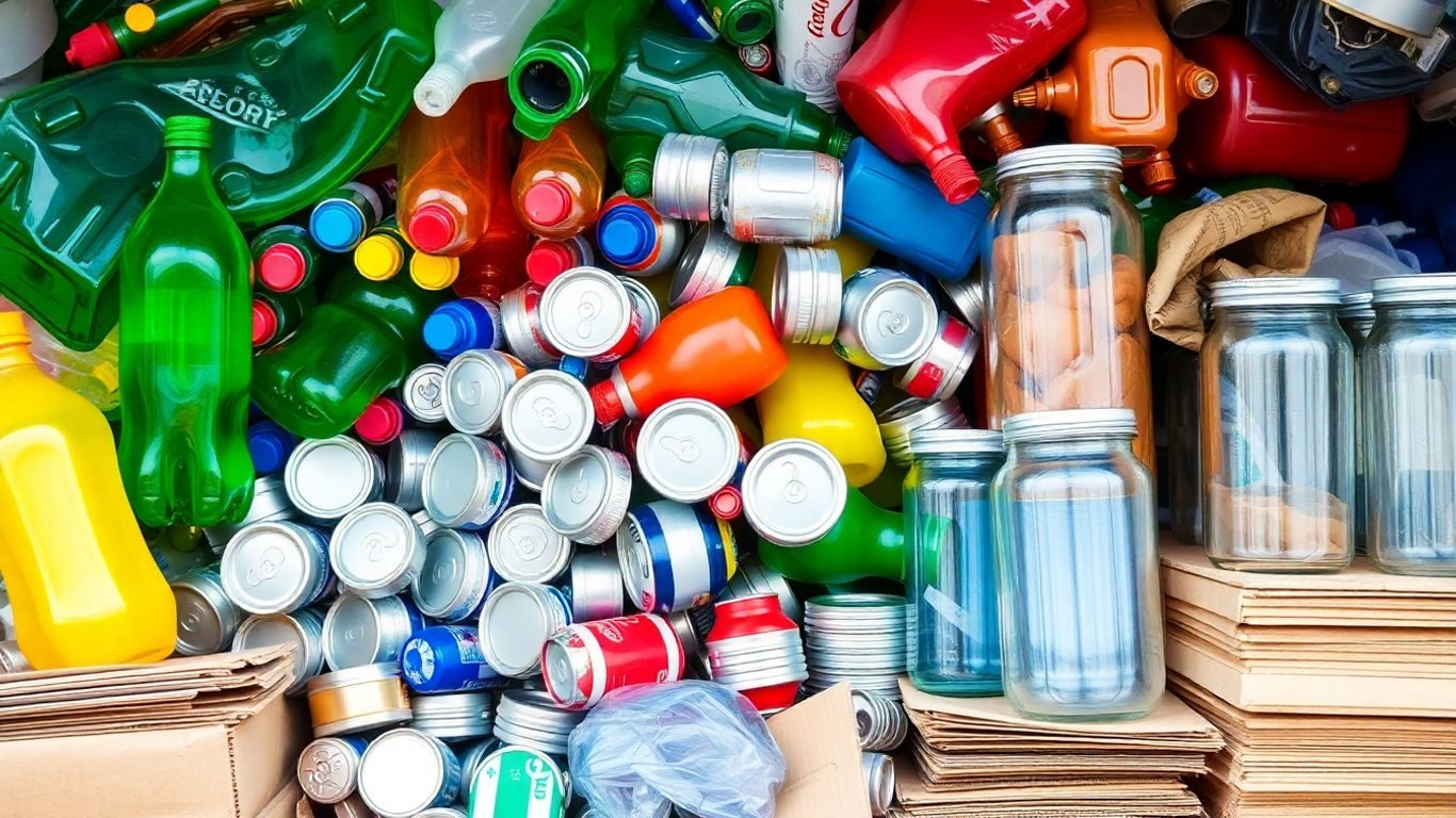Reciclare corectă a deșeurilor în România.